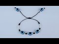 How To Make Evil Eye 🧿 Bracelets Tutorial | Nazar Bracelet | @MarginLimbu 5 minutes for beginners