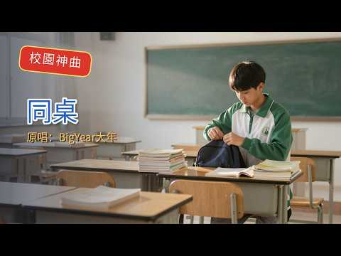 超好聽神級歌曲｜BigYear大年《同桌》青春散場，你是否也曾在夢裡回頭｜Bench Mate｜懷舊校園回憶無限循環 #同桌 #BigYear大年