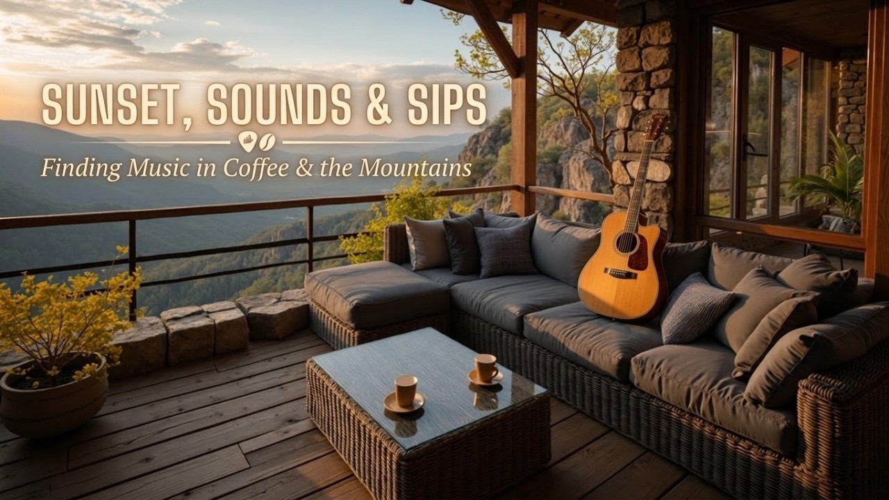 Теплые мелодии гитары для отдыха и учебы