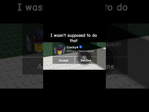 I accidentally decline cracky4 request 😭#roblox #trending