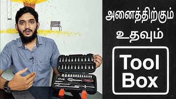 Interesting tool box!!Flipkart smartbuy 46pcs socket set review. Opens everything..