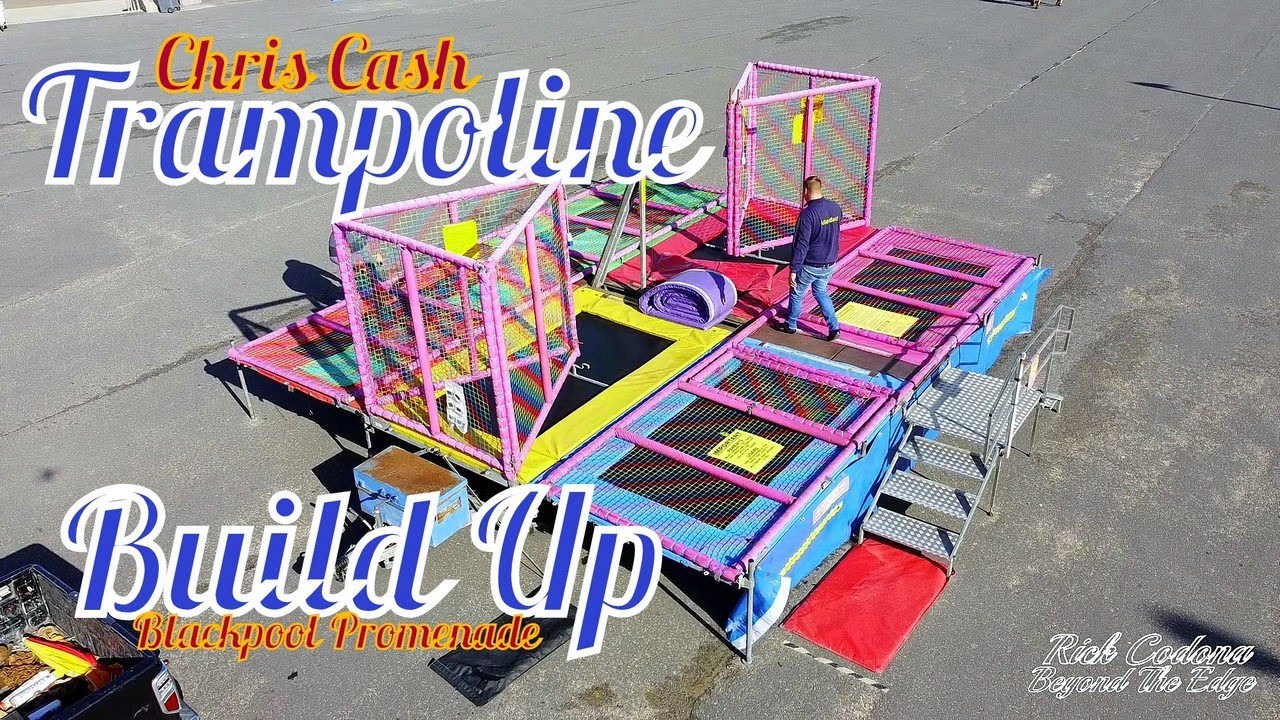 Chris Cash 6 Bed Trampoline Build Up Blackpool