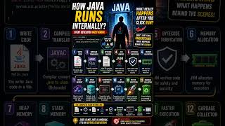 How Java Runs Internally? JVM Explained in 60 Seconds |  #telugutech
