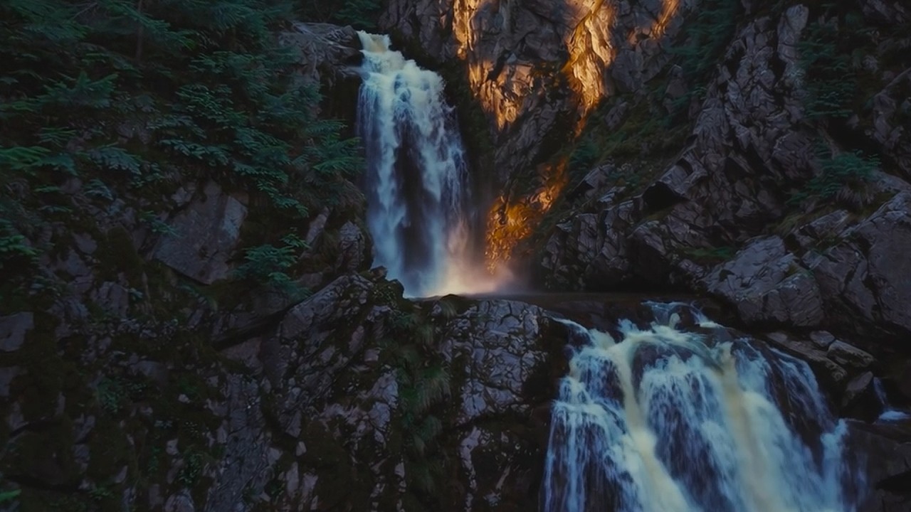 Hidden Forest Waterfall | Calming Nature Sounds for Meditation