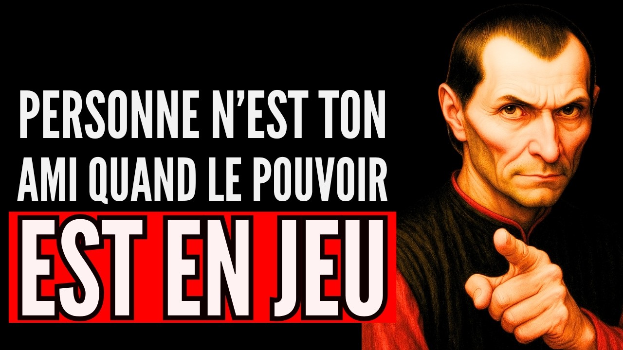 Machiavel A Expliqué : Quand Tu Comprends Que Personne N’Est Ton Ami, Tout Commence à Fonctionner