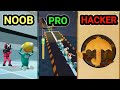 NOOB vs PRO vs HACKER - SQUID GAME #noobprohacker