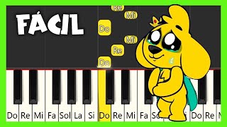 TU ERAS QUIEN  MIKECRACK  CON NOTAS  PIANO FÁCIL  ✅