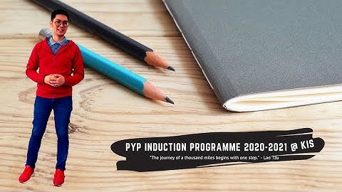 PYP Induction Programme AY 2020 2021