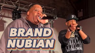 GRAND PUBA, LORD JAMAR Performing Some Brand Nubian Hits Live in BROOKLYN June 2023 "Slow Down"