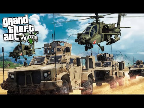 APACHE HELICOPTER CLOSE AIR SUPPORT in GTA 5 RP!