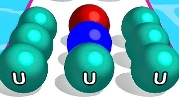 AZ Run ABC Ball Runner All Levels Gameplay Walkthrough (Android Ios) Level 104