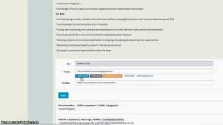Apply for angularjs jobs using LinkedIn profile