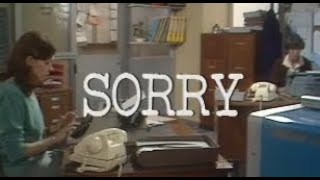 Play for Today - Sorry (1981) by Carol Bunyan & Alistair Clarke