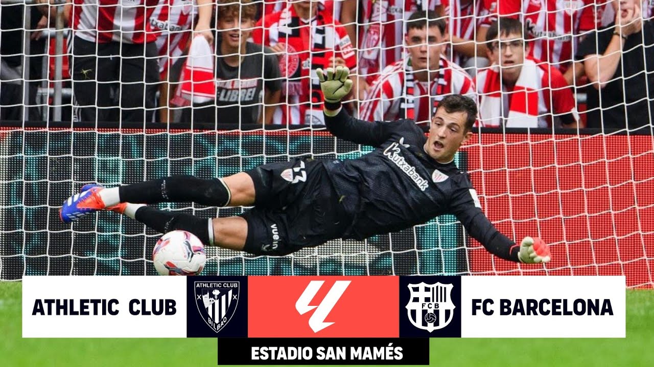 Athletic Bilbao vs FC Barcelona | LALIGA EA Sports | EA Sports FC 25 ...