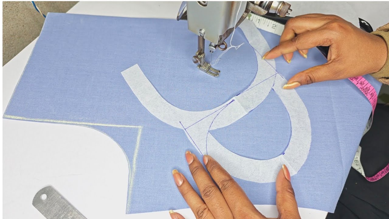 Long Patti❤️ wow stylish neck design