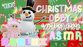 Christmas Obby | Keyboard ASMR | *soft clicks* | Roblox screenshot 5