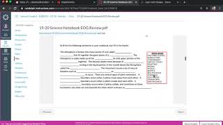 8th Grade Science Review Assignment Overview