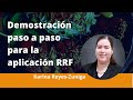 Demostración paso a paso para la aplicación RRF