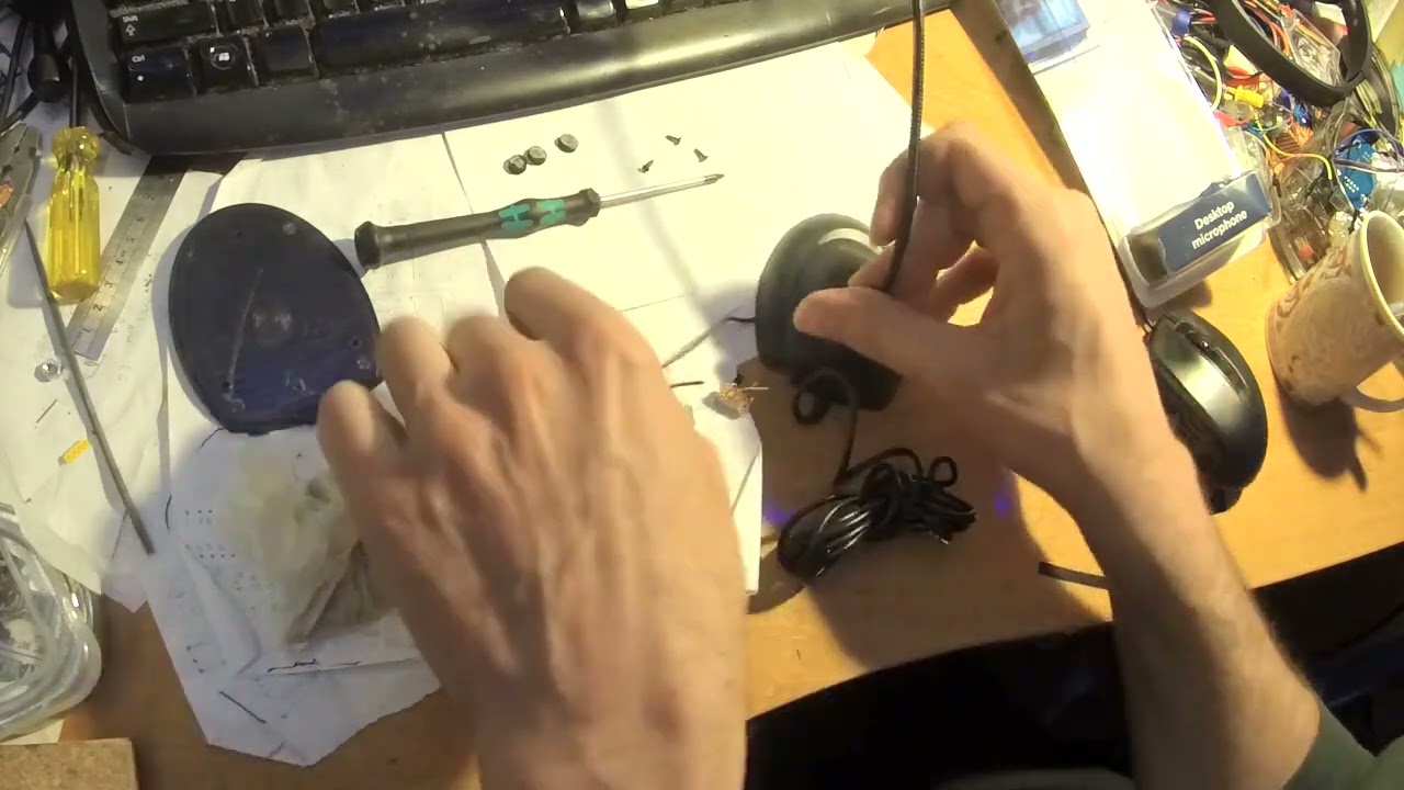 How to build a Gembird desktop microphone