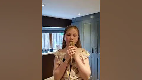 Our daughter Robyn and her lockdown version of Oli...