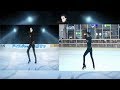 Yuri on ice : Performance Eros Anime vs Real