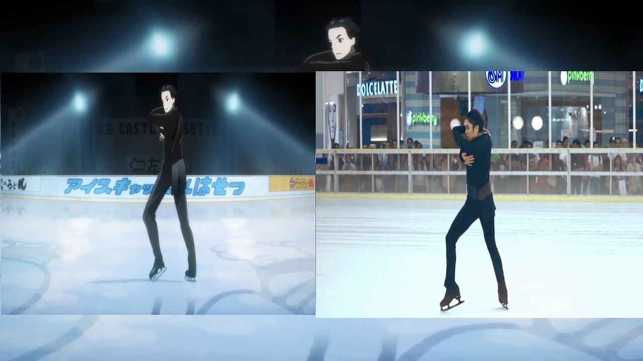 Anime Girls Ice Skating to Eternal Snow Route L Versionwmv  YouTube