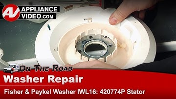 Fisher & Paykel Washer Repair - Stopping Mid Cycle - Stator - Diagnostics & Troubleshooting