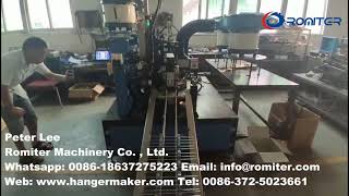 Stainless Steel Trousers Rack Hanger Metal Clip Assembling Machine