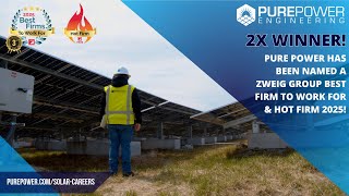 Pure Power Engineering Secures 2025 Best Firm and Hot Firm Titles from Zweig Group