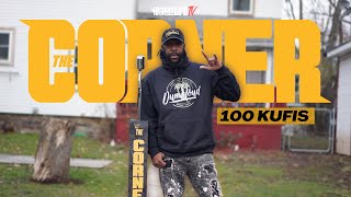100 Kufis performs "Family Away" on THE CORNER📍🎙️