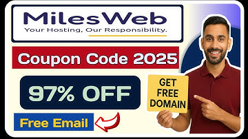 MilesWeb Hosting Coupon Code || Milesweb Promo Code || Milesweb Coupon Code 2025 | Milesweb Coupon 