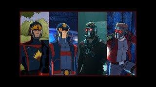 Star-Lord Evolution in Movies & Cartoons (2018)