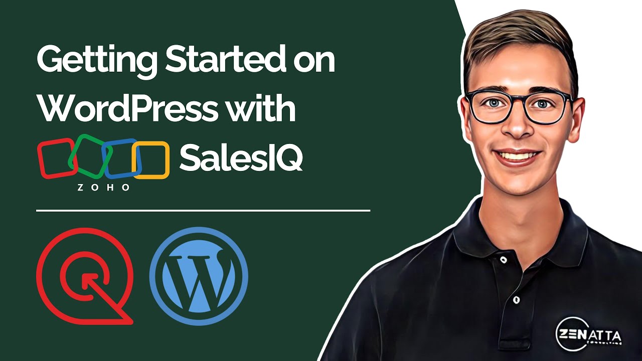 Getting Started on WordPress with Zoho SalesIQ - YouTube