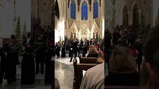 Copley Singers Performance at Holy Cross Cathedral Boston 12/12/21