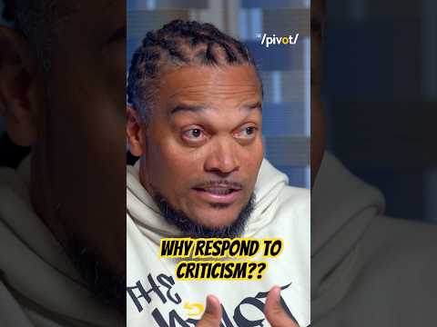 Athletes don’t need to respond to everything said about them, agree? Channing says just do you!