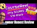 CourseReel Honest Review WARNING 😖Just Say No 1/10 stars 😬