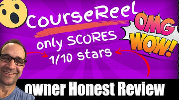 CourseReel Honest Review WARNING 😖Just Say No 1/10 stars 😬
