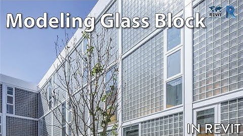 Parametric Glass Block Modeling In Revit | Quick Way