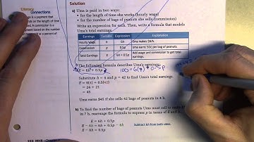 4.5 Modelling with Algebra
