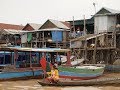 A FLOATING VILLAGE: Kampong Phluk, Siem Reap, Cambodia