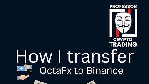 Steps to Transfer money from OctaFx to Binance #octafx #binance
