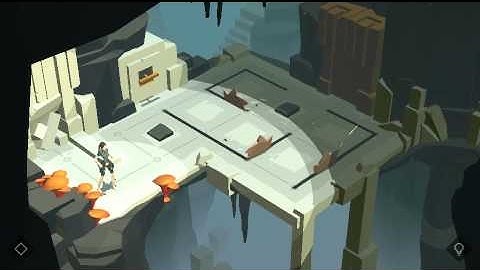 Lara Croft GO The Escape Level 1 A Closing Door Walkthrough