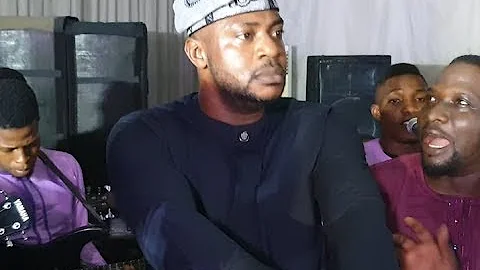 Odunlade Adekola, Kunle Afod scatter the dance floor with Shaku Shaku At Abimbola & Okiki Wedding