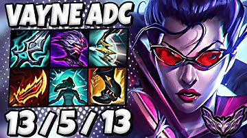 Vayne vs Lucian [ ADC ] Lol Korea Master Patch 25.14
