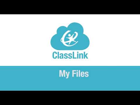 My Files in the ClassLink Management Console