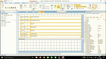 Cara membuat data base menggunakan Microsoft access Dan menghubungkannya dengan VB 6.0
