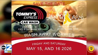'Wash Away Worries' car wash fundraiser in Midland