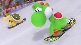 Mario and Sonic at the Sochi 2014 Olympic Winter Games - Racing Medley screenshot 5