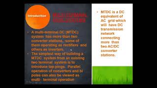 MULTI TERMINAL HVDC SYSTEM