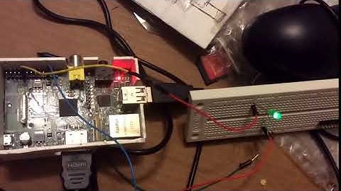 PWM dimming of an LED with the Raspberry Pi